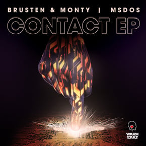 Contact EP by Furney, MSDOS & Brusten Cover Art