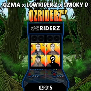 Ozriderz EP by Ozma, Lowriderz & Smoky D Cover Art