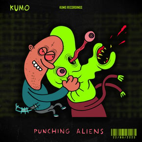 Punching Aliens by Kumo Cover Art