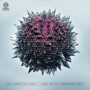 The Chase (Fourward Remix) by The Clamps, Fourward & Tasha Baxter Cover Art