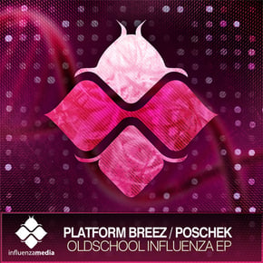 Oldschool Influenza EP by Poschek Cover Art