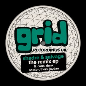 The Remix EP by Shadre & Salvage Cover Art