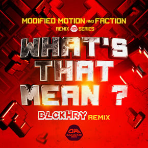 Whats That Mean (BlckHry Remix) by Modified Motion Cover Art