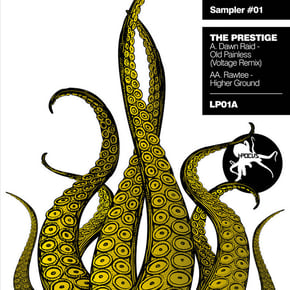 The Prestige - Sampler 1 by Dawn Raid, Voltage & Rawtee Cover Art