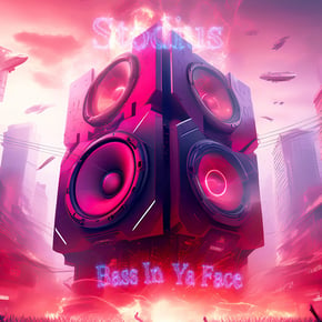 Bass In Ya Face by Stodius Cover Art