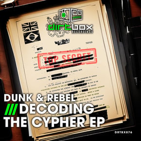 Decoding Cypher EP by Dunk & Rebel_DNB Cover Art