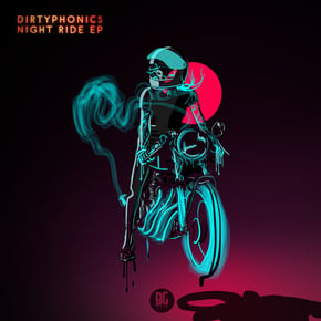 Night Ride EP by Dirtyphonics Cover Art