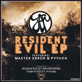 Residents Evil by JTR, Master Error & Python Cover Art
