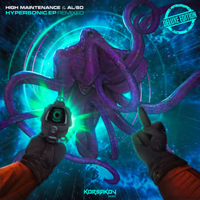 Hypersonic Remixed Deluxe Edition by High Maintenance & Agressor Bunx Cover Art
