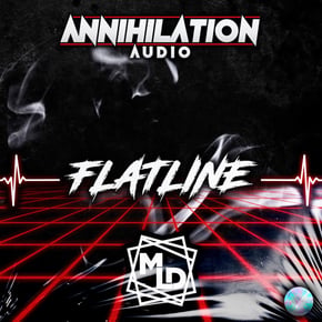 Flatline EP by M.L.D Cover Art