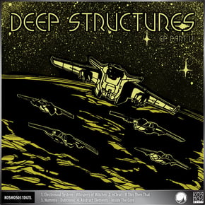 V/A Deep Structures EP Part 6 by Electrosoul System, NClear, Abstract Elements & Nummix Cover Art