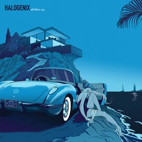 All Blue EP by Ivy Lab & Halogenix Cover Art