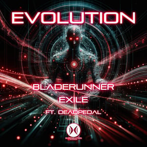Evolution by FFF, Bladerunner & Exile Cover Art