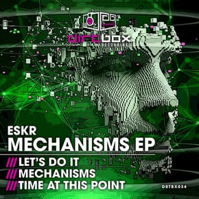 Mechanisms EP by ESKR Cover Art