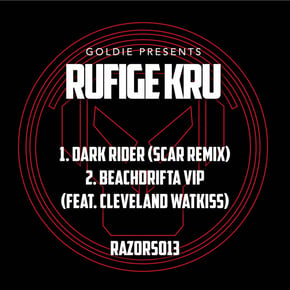 Dark Rider / Beachdrifta VIP (Goldie Presents: Rufige Kru) by Goldie & Rufige Kru Cover Art