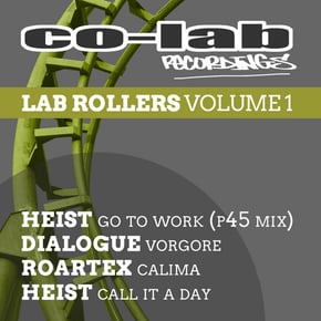 Lab Rollers Volume 1 by Zero G, Heist, Dialogue & Roartex Cover Art