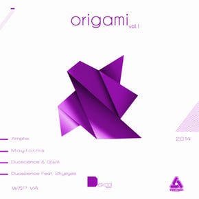 Origami EP Vol.1 by Amphix, Duoscience, VA & Duoscience & DjWill Cover Art