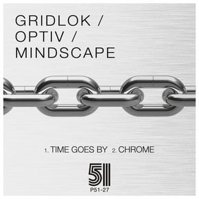 Time Goes By / Chrome - Single by Gridlok Cover Art