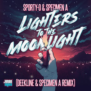 Lighters to the Moonlight (Deekline & Specimen A Remix) by Specimen A, Deekline & Sporty-O Cover Art