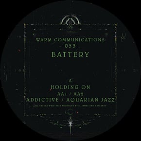 Holding On by Battery Cover Art