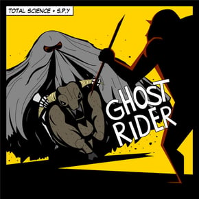 Ghostriders EP by Total Science & S.P.Y Cover Art