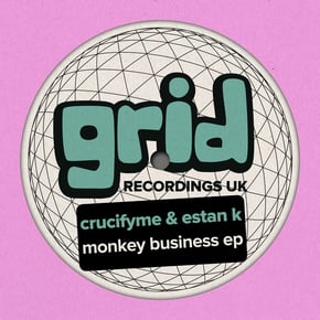 Monkey Business EP by CrucifyMe & Dauntless Cover Art