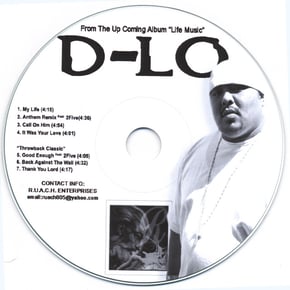 MAXI SINGLE by D-Lo Cover Art