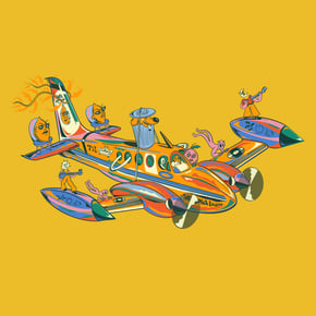 Ride The Plane by T>I Cover Art