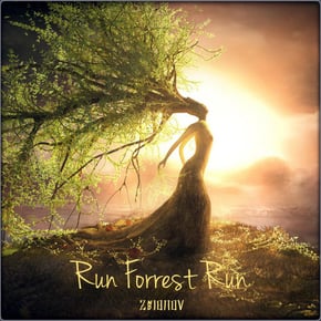 Run Forrest Run by Current Value & ZIONOV ND Cover Art