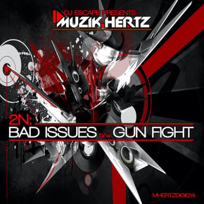Bad Issues / Gun Fight by 2N Cover Art
