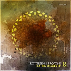 Platten Digger EP by RoyGreen & Protone Cover Art