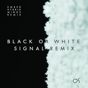 Black or White / Ember (Remixes) by Mefjus & Camo & Krooked Cover Art