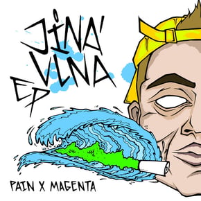 Jiná vlna EP by Mr Traumatik, Magenta & Pain Cover Art