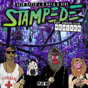 Stampede (Remixes) by Reid Speed Cover Art