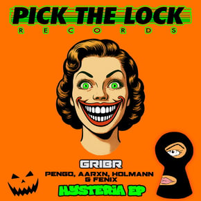 Hysteria EP by GRIBR Cover Art