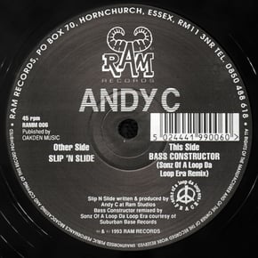 Slip 'n' Slide / Bass Constructor (Sonz Of A Loop Da Loop Era Remix) by Andy C Cover Art