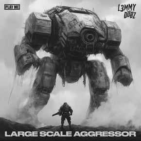 Large Scale Agressor by L3MMY DUBZ Cover Art