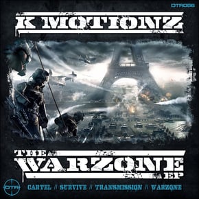 The 'Warzone' by K Motionz & Fraksure Cover Art