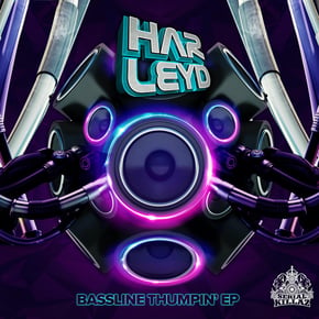 Bassline Thumpin' EP by Harley D Cover Art