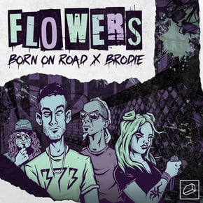 Flowers by Kelvin 373, Selecta J-Man, Aries & Brodie Cover Art