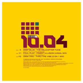 The Helicopter Tune / Finest Illusion (Legal Mix) / Thru the Vibe (2 On 1 Mix) by Deep blue, Omni Trio & Foul Play Cover Art