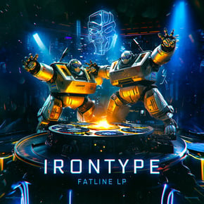 Fatline LP by IRONTYPE Cover Art
