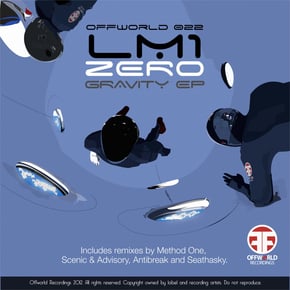 Zero Gravity Remix Ep by LM1 Cover Art