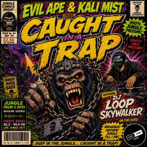 Caught in a Trap by Evil Ape, Kali Mist & Loop Skywalker Cover Art