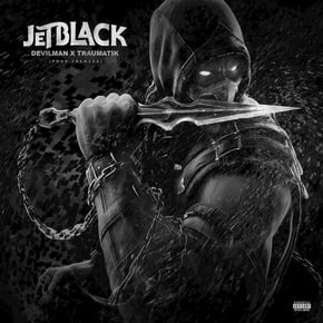 Jet black by Frenzee, Mr Traumatik & Devilman Cover Art