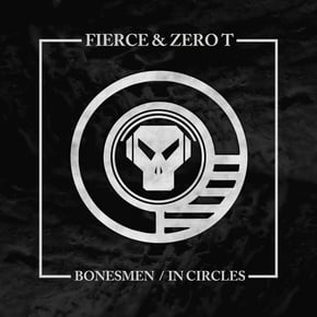 Bonesmen / In Circles by Calibre, Zero T & Fierce Cover Art