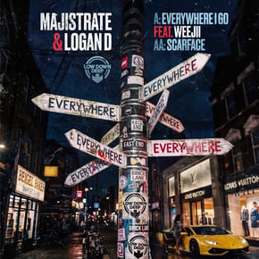 Everywhere I Go / Scarface by Majistrate, Logan D & Weejii Cover Art