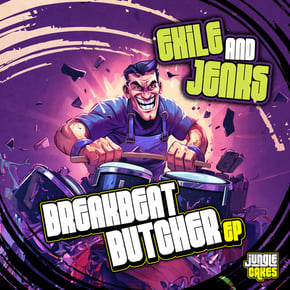 Breakbeat Butcher EP by AIRGLO, Exile & Jenks (UK) Cover Art