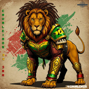 4 Cavaleiros by The Ragga Twins Cover Art