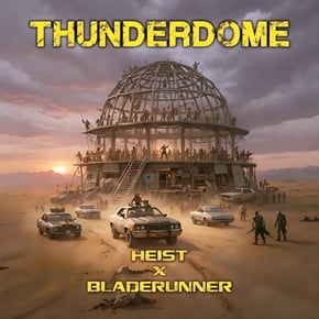Thunderdome by Zero G, Heist & Bladerunner Cover Art